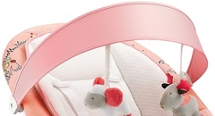 Электрокачели с адаптером Nuovita Attento Rosa (BY005_503)