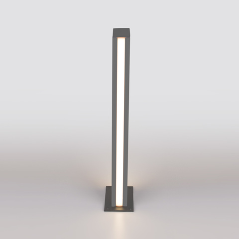 Ландшафтный светодиодный светильник 1538 TECHNO LED серый
