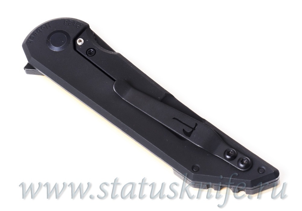 Нож Hoback Radford Titanium Bone Linen Micarta CPM20CV DLC BW