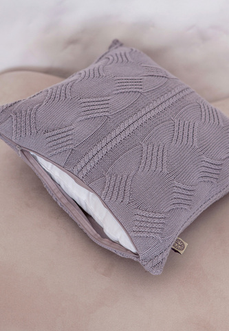 Наволочка декоративная 40x40 Luxberry Lux 64 сиреневая