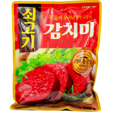 Приправа Дашида со вкусом говядины Daesang Beef Seasoning Gamchimi, 100 гр