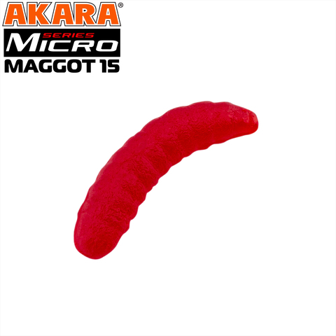 Силикон Akara MICRO Maggot 15 mm  204  (40 шт.)