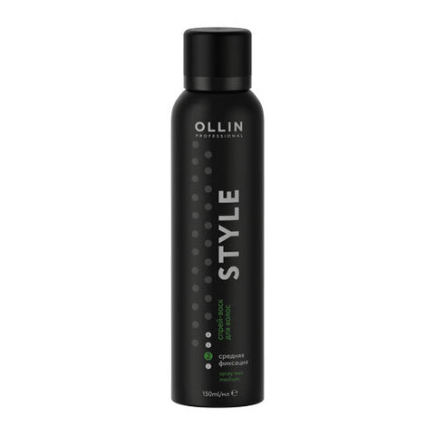 OLLIN Style Spray Wax Medium - Спрей-воск для волос средней фиксации