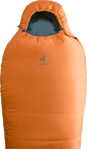 Картинка спальник Deuter orbit -5° sl Mandarine/Slateblue - 3