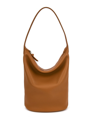 Сумка BUCKET карамельного цвета