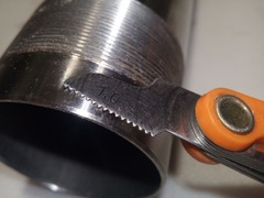 Перо вилки для Kawasaki KLZ 1000 Versys 2019-2020, 43мм*567мм