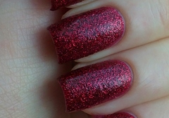 El Corazon Лак Confetti 514a  вишнёвый