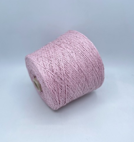 Filati Buratti (пр.Италия),art.Seta bourette, 400м/100гр,100%Буретный шелк ,цвет -Розовый,твидовый, арт.33339