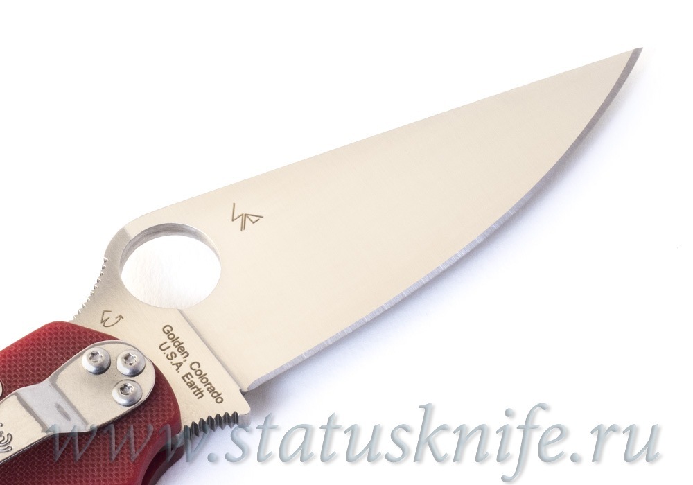 Нож Spyderco Paramilitary 2 C81GPRD2 M390 Red