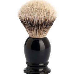 Помазок MUEHLE CLASSIC , барсучий ворс Silvertip, Черный 099K256