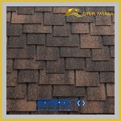 Гибкая черепица KATEPAL Ambient Темная охра  2,18 м2