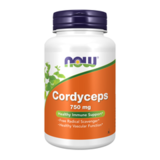 Кордицепс 750 мг, Cordyceps 750 mg, Now Foods, 90 капсул 1