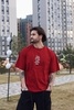 Футболка IAMREBEL Бунт бордовый