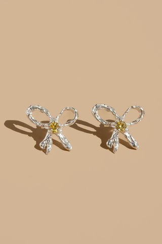 Серьги YELLOW RIBBON EARRINGS