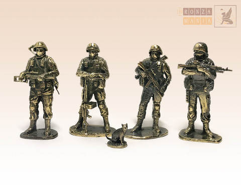 набор солдатиков Вежливая армия 4 шт.