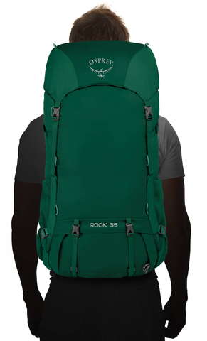 Картинка рюкзак туристический Osprey Rook 65 Mallard Green - 4