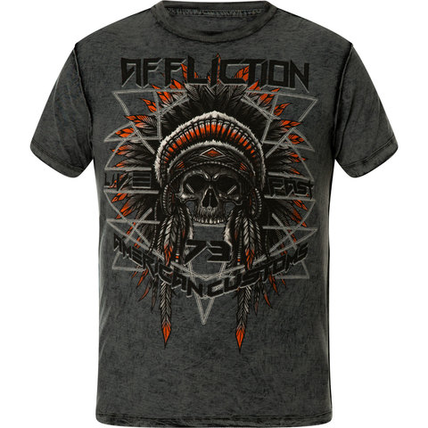 Affliction | Футболка мужская двусторонняя AC Blackfoot A23097 перед