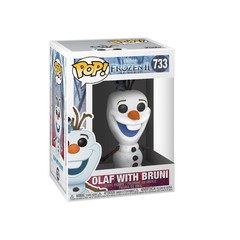 Фигурка Funko POP! Frozen 2: Olaf w/Fire Salamander (Олаф с саламандрой) 46585