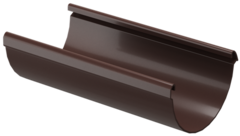 Желоб водосточный 3м 141мм ПВХ LUXE DOCKE Шоколад