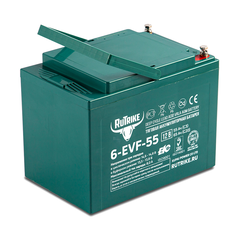 Аккумулятор RuTrike 6-EVF-55 (AGM)