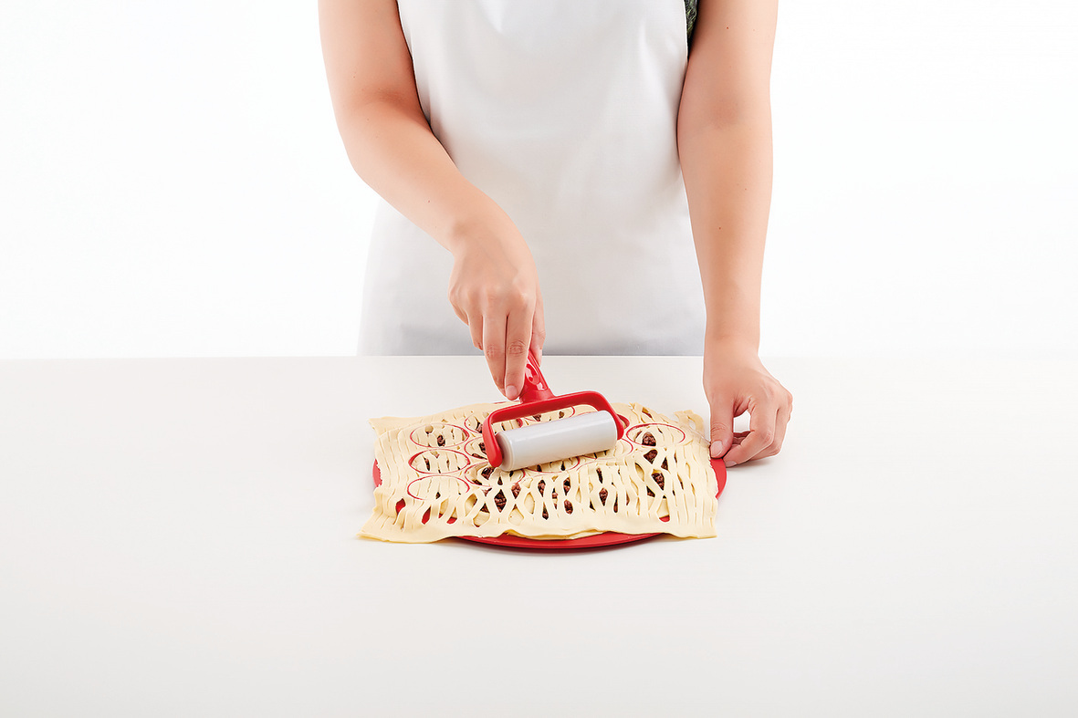 Форма с двумя роликами силикон 19 ячеек, арт. 880506 - фото 2