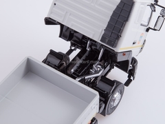 MAZ-6312 flatbed truck with awning MChS white 1:43 Start Scale Models (SSM)
