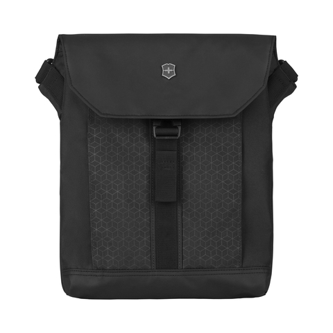 Сумка наплечная VICTORINOX Altmont Original Flapover Digital Bag с отделением для планшета, цвет чёрный, нейлон, 30x26x10 см., 7 л.  (606751) - Wenger-Victorinox.Ru