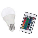 Лампа RGB LED диммир. с пультом ДУ Eglo RGB-W INFRARED LM-LED-E27 7,5W 470Lm 3000K A60 10899 3