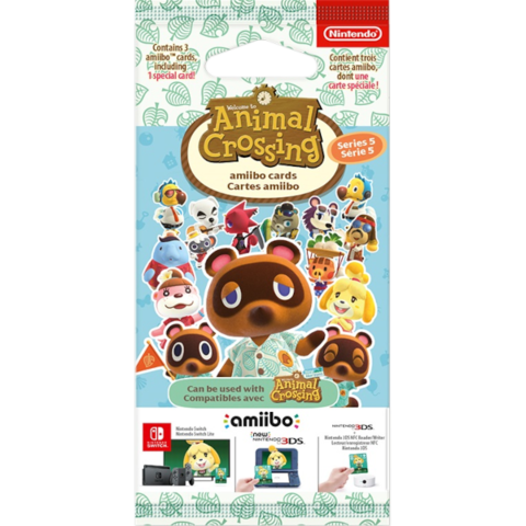 Карты Amiibo (коллекция Animal Crossing) - выпуск 5