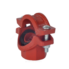 Отвод (седелка) резьбовой грувлок XGQT04 Ду100х20 (Дн114х3/4") Ру20 LEDE