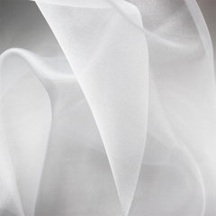 Органза, 150 см, белый