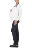 Джемпер для беременных 01830 белый