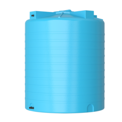 Ёмкость пластиковая пищевая Акватек ATV-3000 3000 л. вертикальный (153x153x187см;синий) - арт.555989