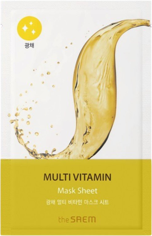 The Saem Bio Solution Radiance Multi Vitamin Mask Sheet Маска тканевая