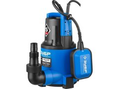 ЗУБР  550 Вт, дренажный насос с минимальным уровнем откачки, Профессионал (НПГ-Т3-550)