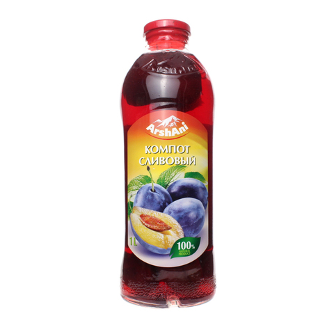 Компот Аршани Слива ст/б 1л