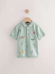 Поло для мальчика Next AA9-504, Хаки