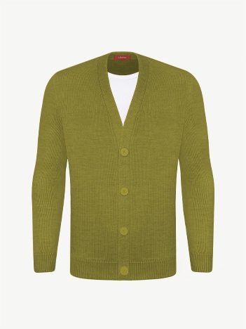 Кардиган с пуговицами из экохлопка