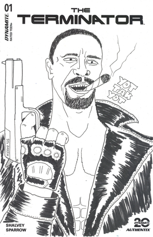 Terminator Vol 4 #1 (Cover 28oi) (Макс Усенко)