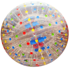 Водный зорб "Неутопайка" ПВХ, диаметр 2.5 м