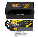 АКБ Gens Ace Tattu NMC 33000mAh 22.2V 10C 6S1P G-Tech Semi-solid state Lipo battery (полутвердотельная) 350Wh/kg