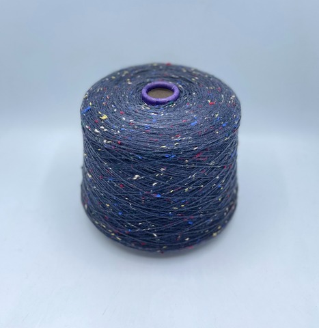 Filati Venezia (пр.Италия),art-Calzetteria Bottonato, 4/16 400/100гр, 75%Меринос, 25%Полиамид, цвет-Асфальт,твидовый, арт-36634