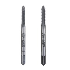 Метчик М 2,5х0,45 (Комплект 2шт) CSN223010 115CrV3 6h(2N) 34мм a=2,24 Bucovice(CzTool) 110025