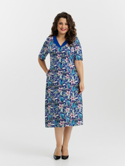 4534 Халат на пуговицах