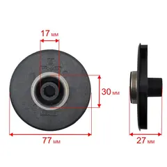 Крыльчатка QUATTRO ELEMENTI Deep 750/900 (вал шестигранный) (770-759-057)