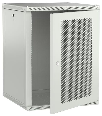 ITK LINEA W Шкаф 15U 600х600мм дверь перф. серый 2.0