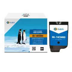 Тонер-картридж G&G 74C5HK0 черный для Lexmark CS720de, Lexmark CS720dte, CS725dte, CS725de 20 000 pages with chip