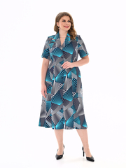 4536 Халат на пуговицах