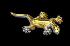 Силиконовый молд № 541 Ящерица большая правая