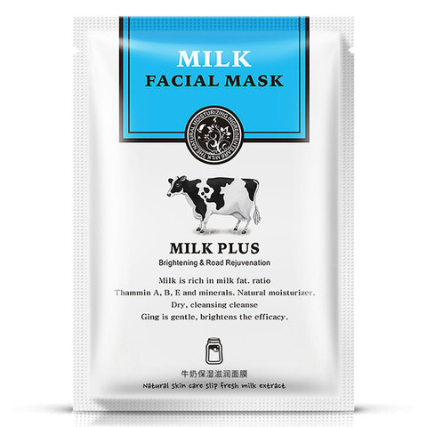 Тканевая маска с добавлением молока, HCHANA